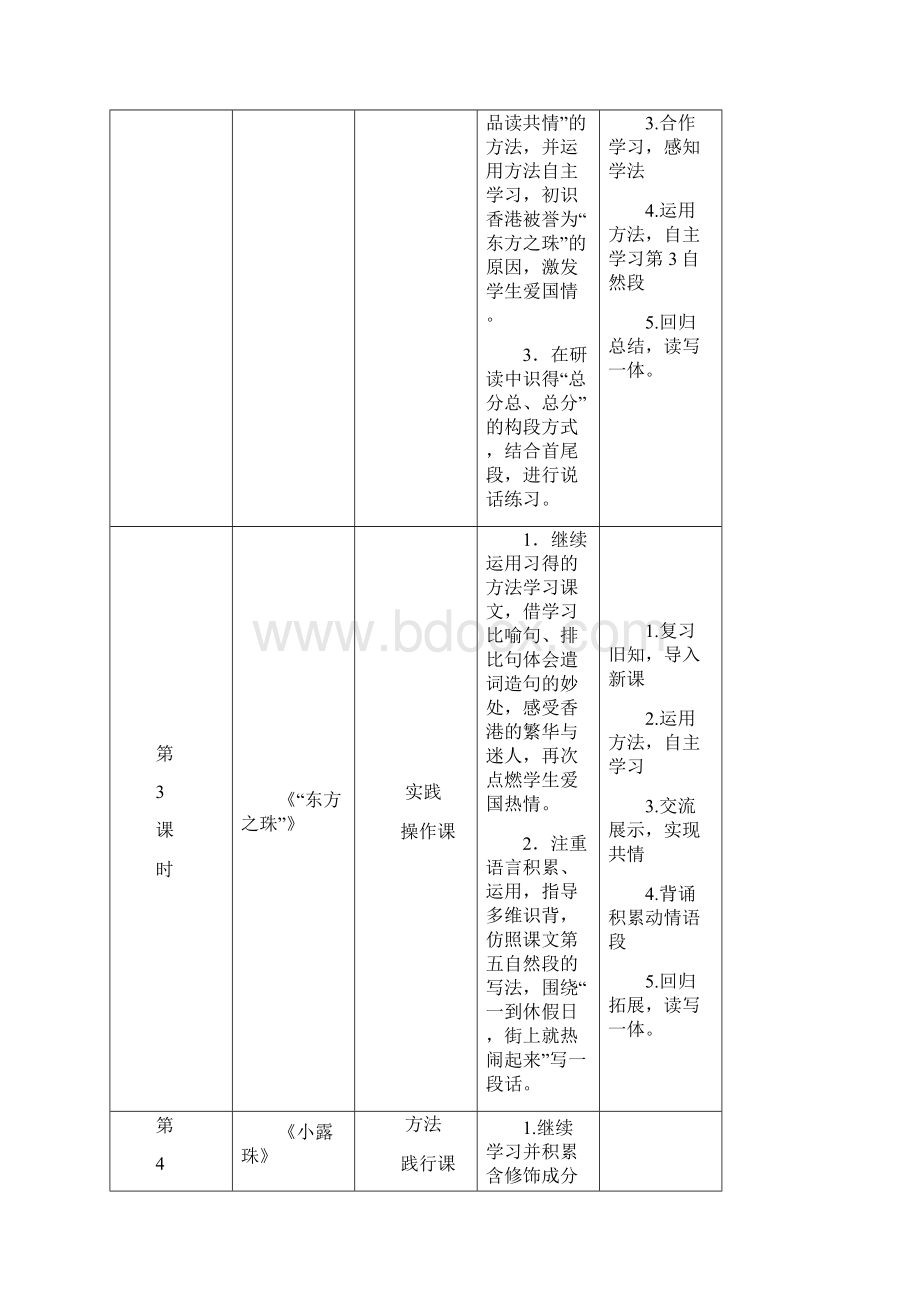 苏教版 小学语文三年级上册第五单元整组教案Word文件下载.docx_第3页