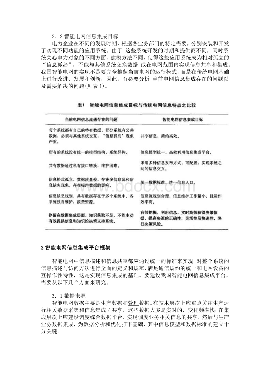 关于智能电网异构信息集成平台框架方案研究_精品文档Word文件下载.doc_第2页