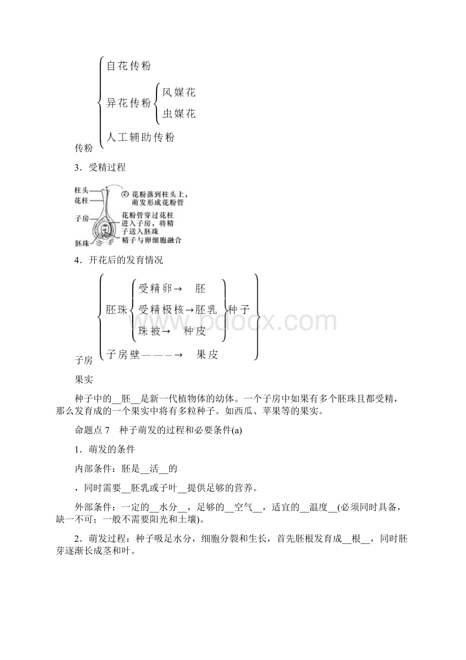 浙江省中考科学复习第1部分生命科学第9课时生物的生殖和发育精讲试题.docx_第3页