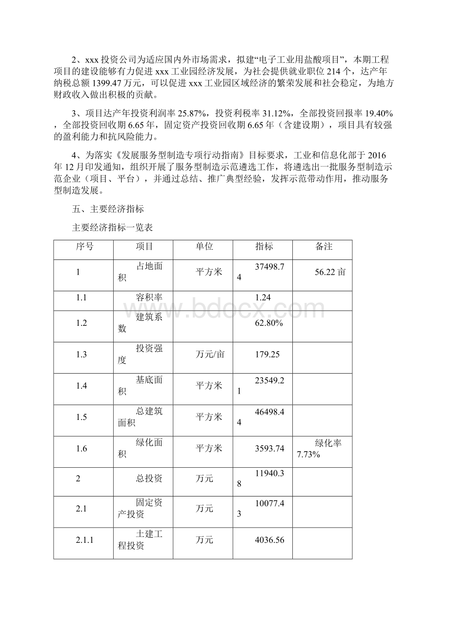 电子工业用盐酸项目立项申请报告备案.docx_第3页