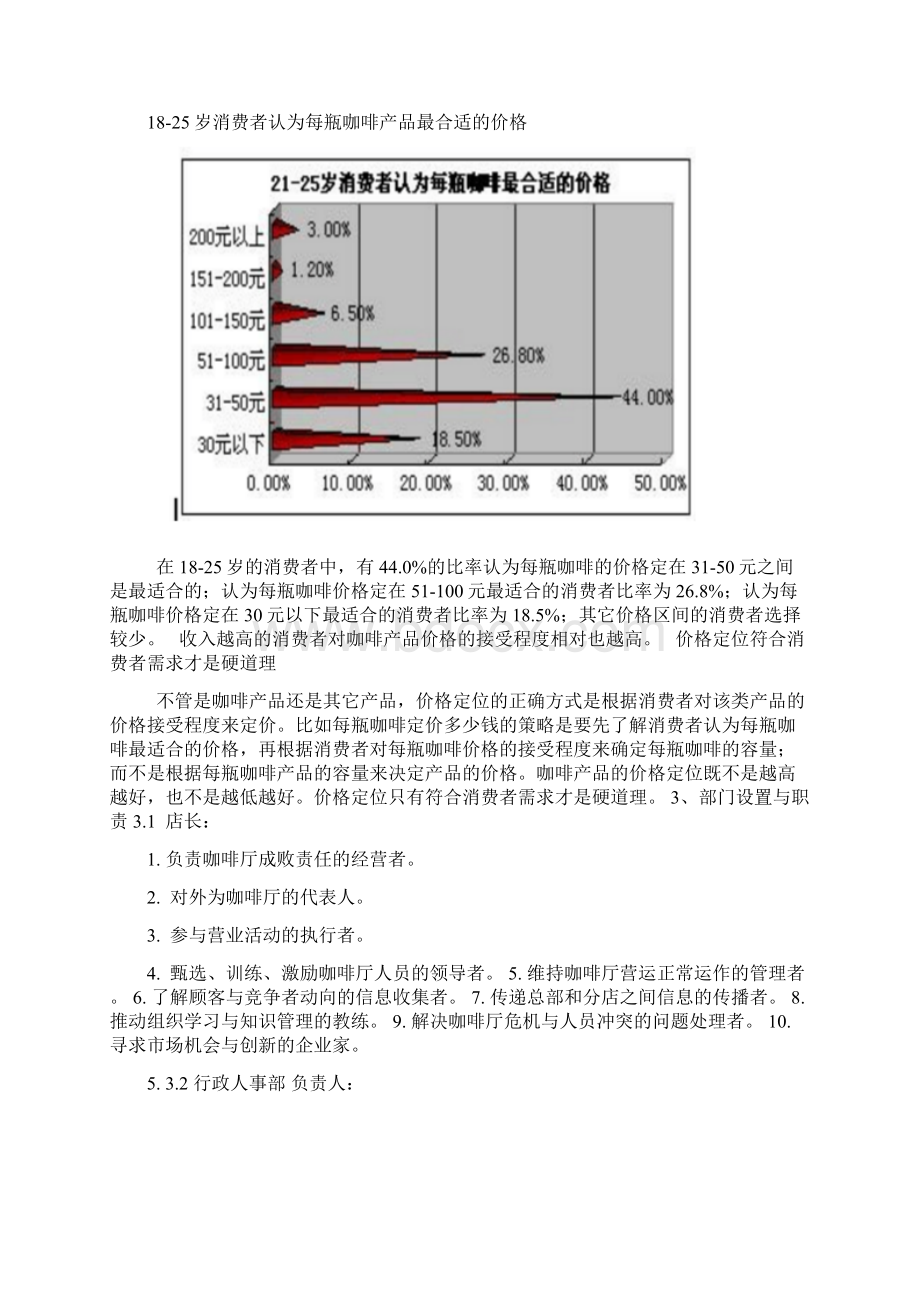 咖啡厅商业计划书范本Word格式文档下载.docx_第2页