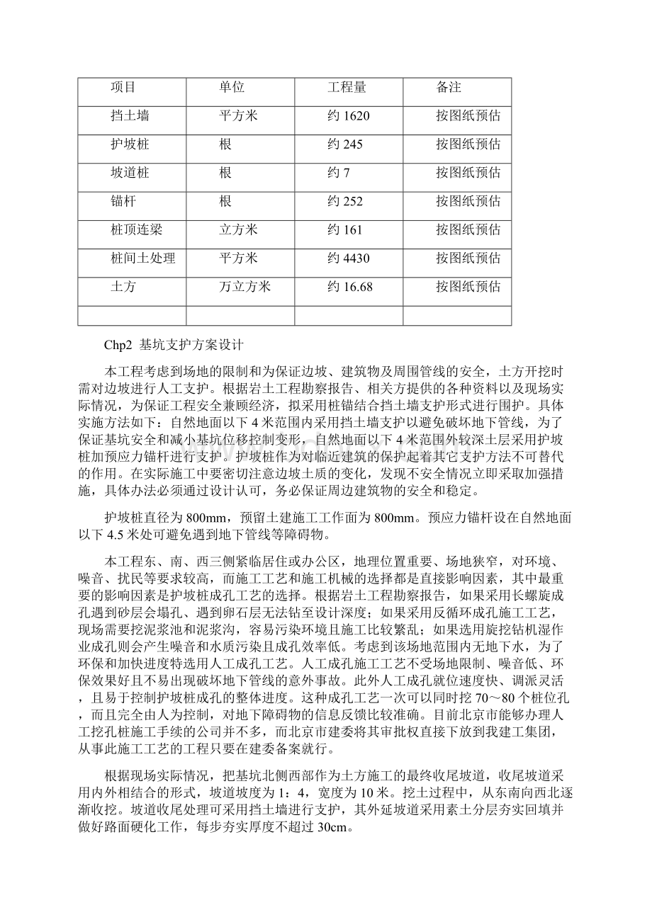 基坑支护施工方案人工挖孔桩Word格式文档下载.docx_第3页