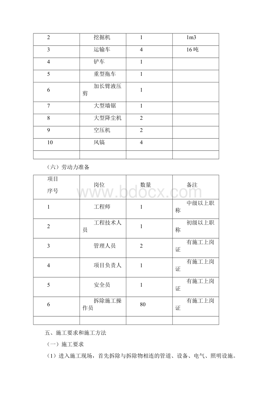 房屋建筑拆除施工方案.docx_第3页