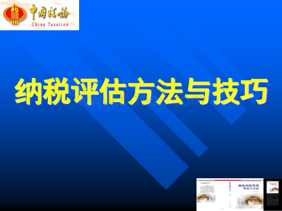 纳税评估方法.ppt