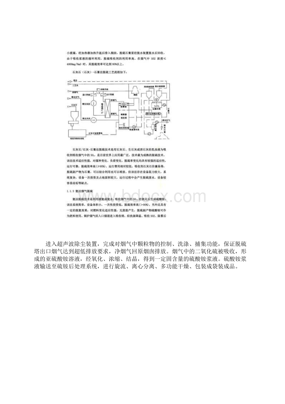 氨法石灰石石膏法干法脱硫方案比选Word文档下载推荐.docx_第3页