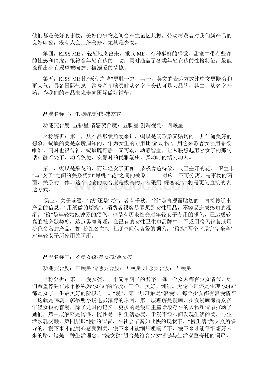 终稿品牌卫生巾市场营销推广运营商业计划书.docx_第3页