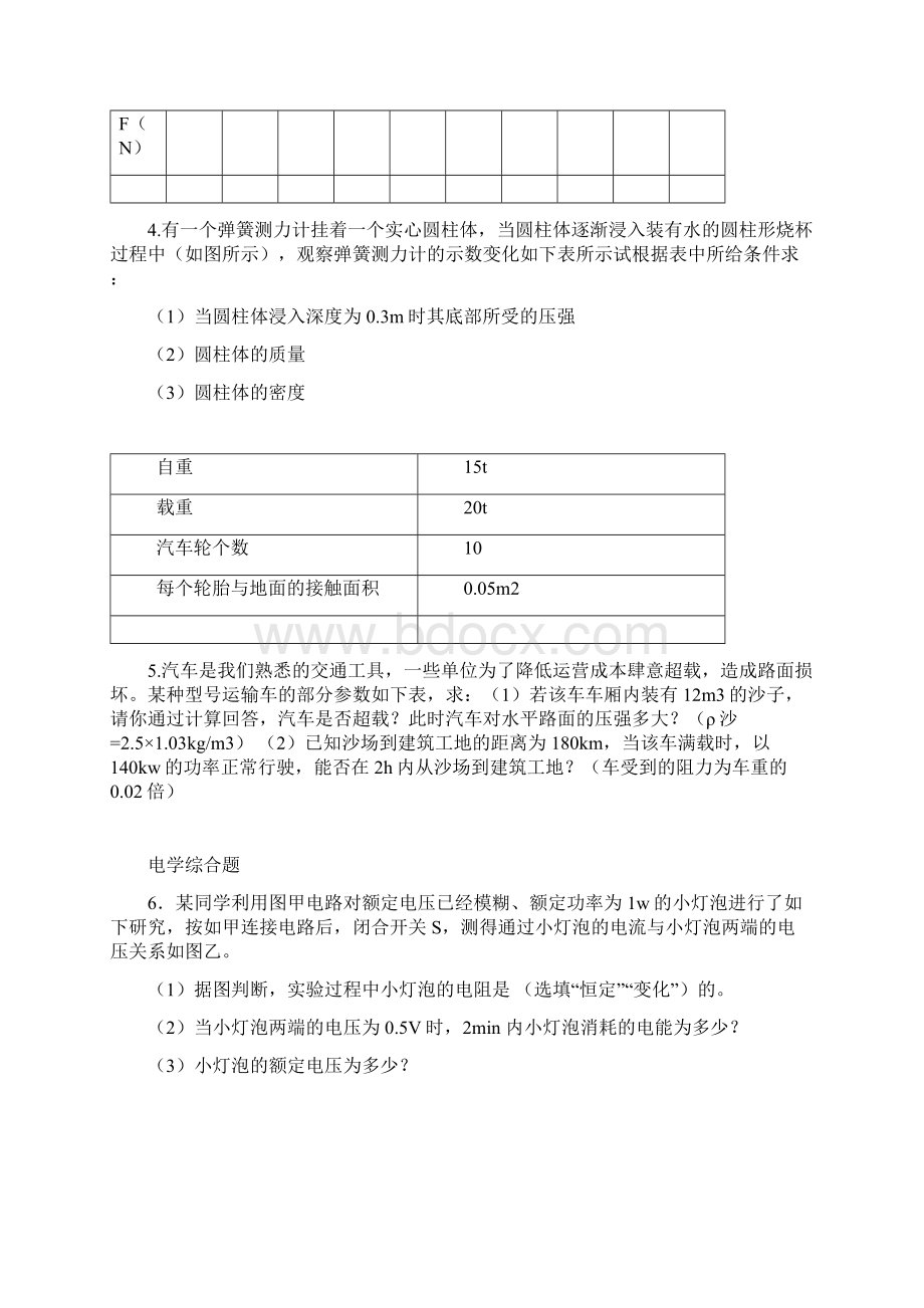 初中物理中考压轴题训练.docx_第2页