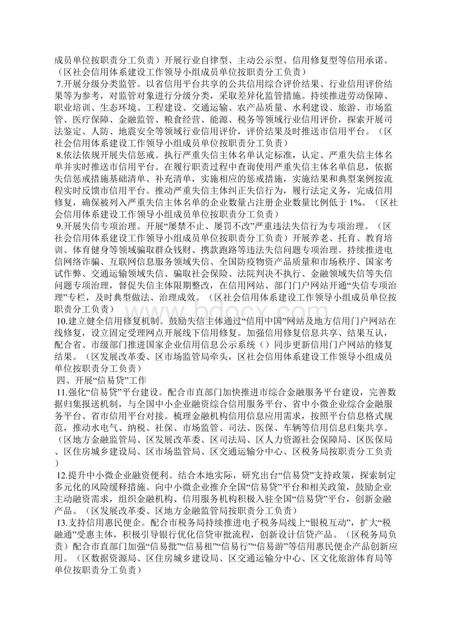 发改委社会信用体系建设工作要点.docx_第2页