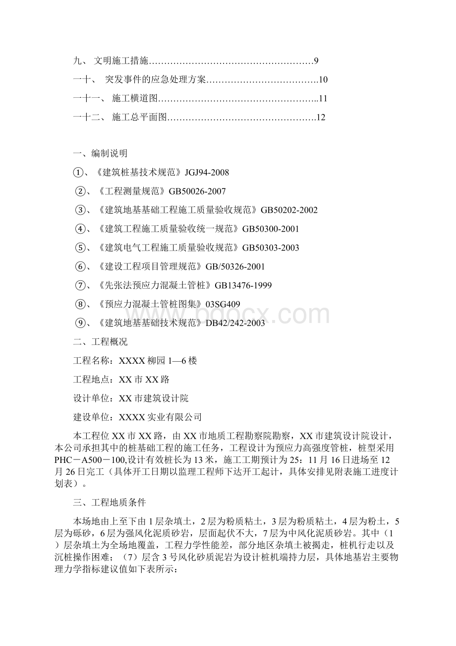 施工组织设计横道图+平面图文档格式.docx_第2页