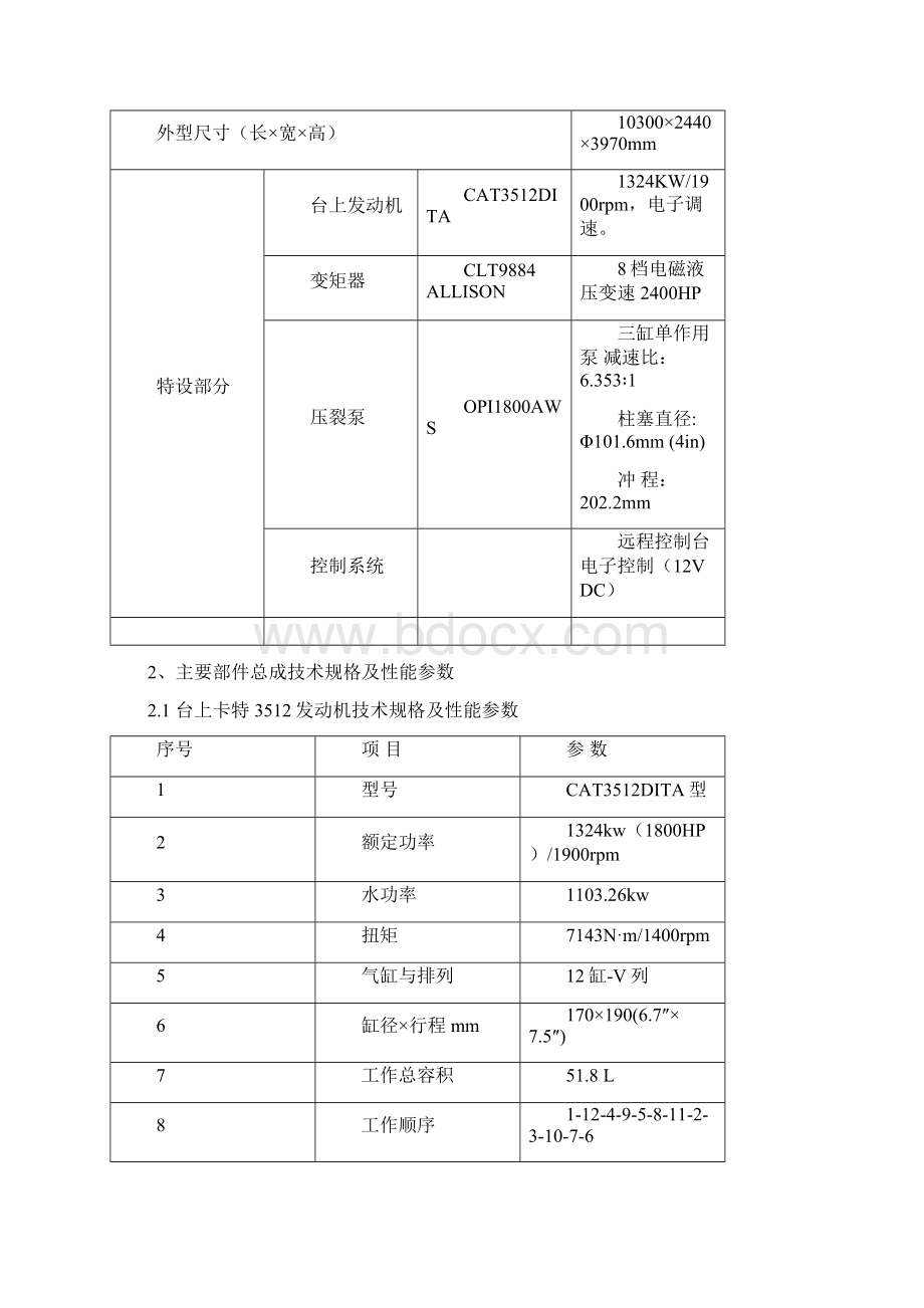 西方1400压裂车操作保养规程Word格式文档下载.docx_第2页