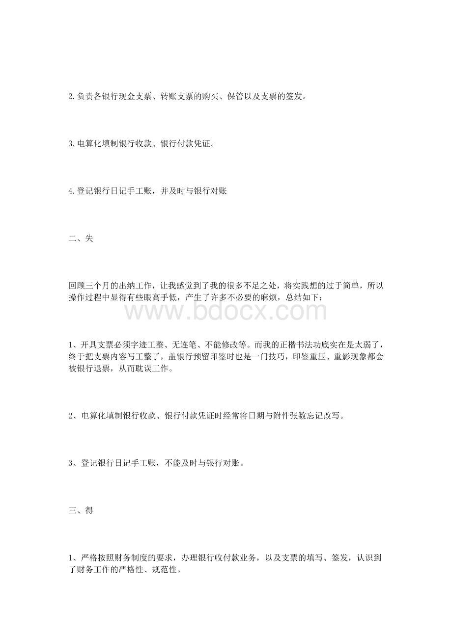 出纳见习期工作小结Word格式文档下载.doc_第2页