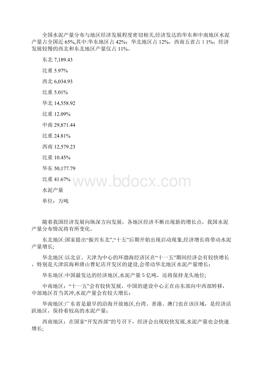 我国水泥产量与消费量.docx_第3页