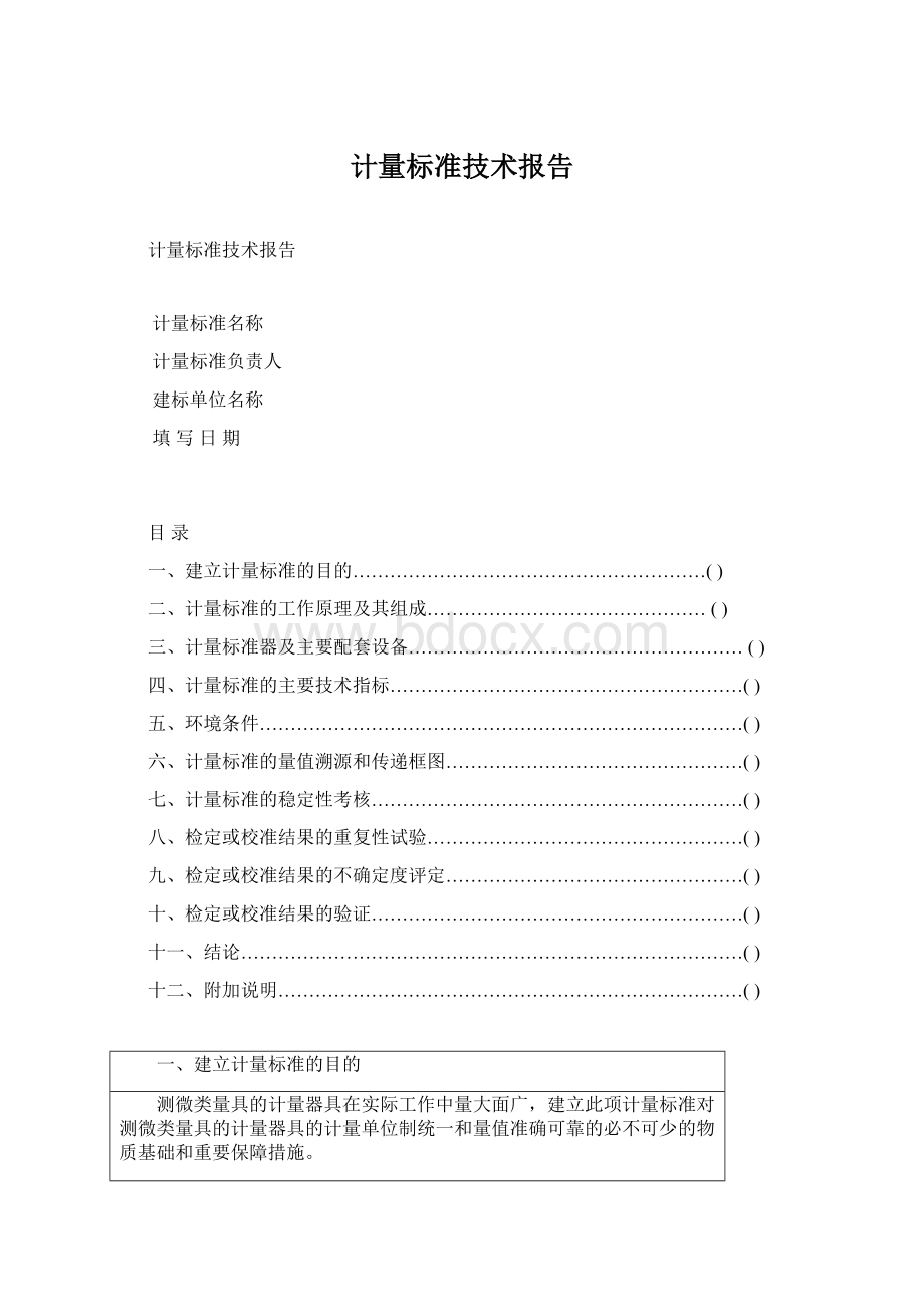 计量标准技术报告Word文档格式.docx_第1页