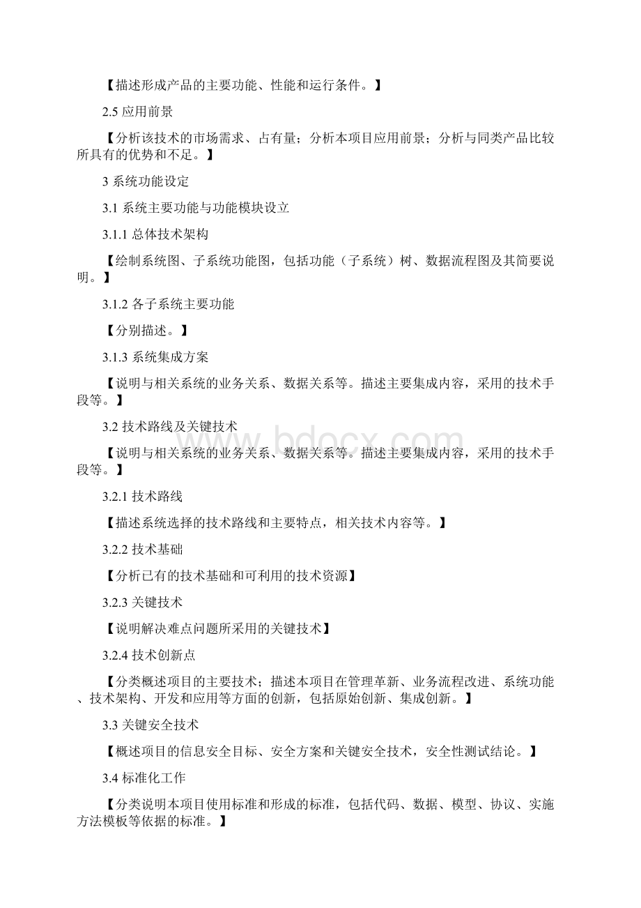 技术报告模板自主开发类文档格式.docx_第2页