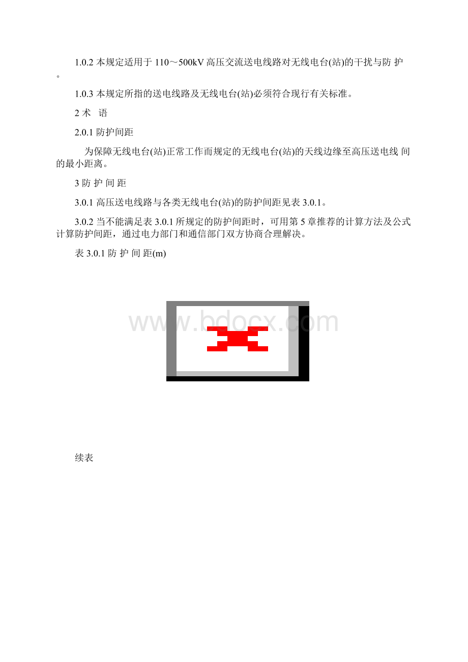 DLT504095高压送电线路影响设计规定.docx_第2页