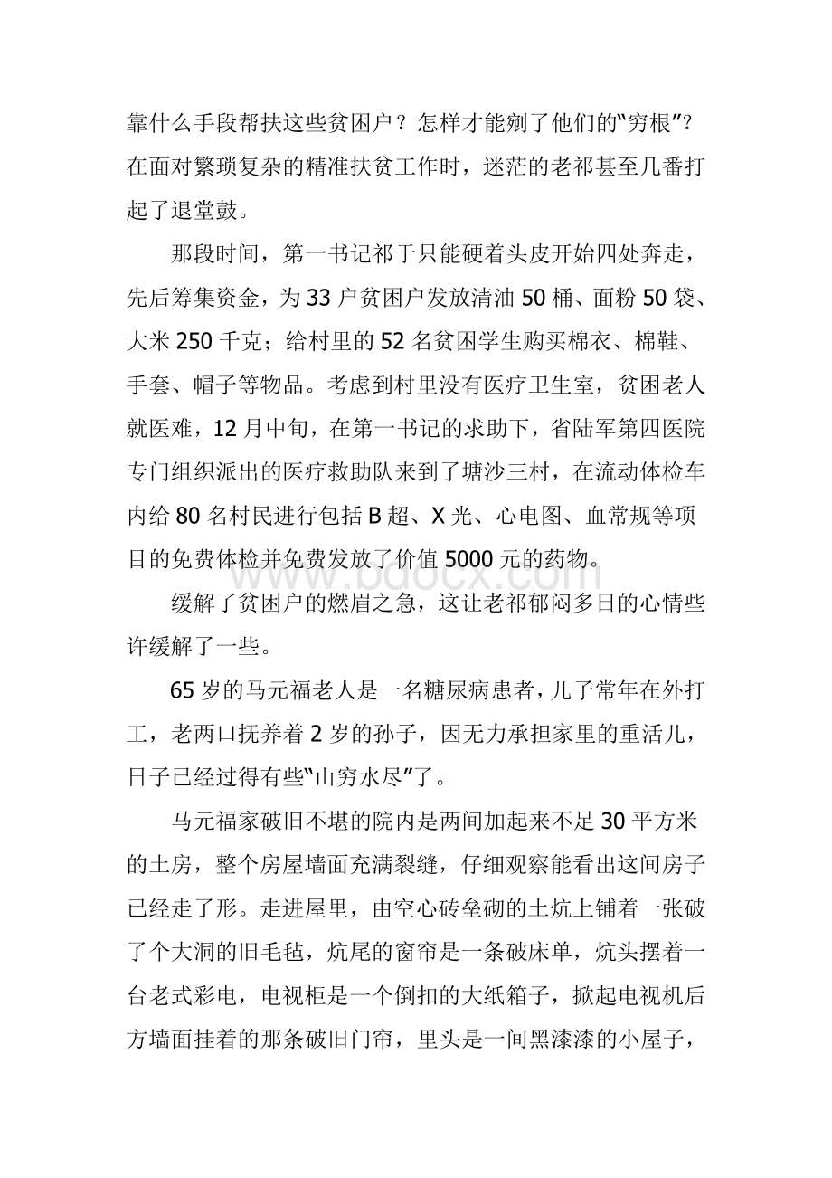 精准扶贫第一书记个人工作案例文档格式.doc_第2页