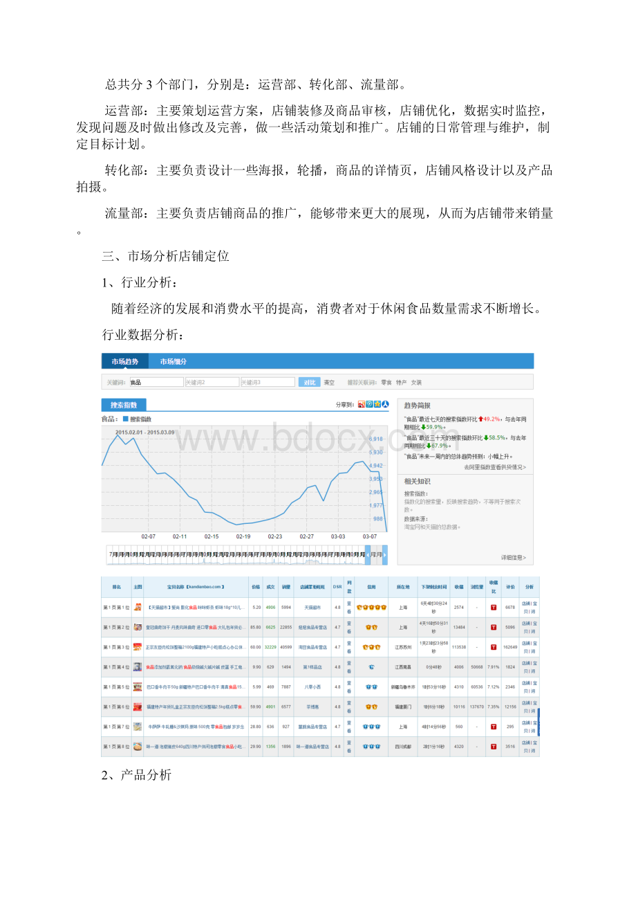 淘宝网食品运营策划方案大学毕业设计论文Word文件下载.docx_第3页