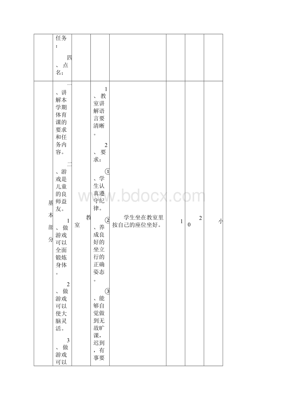 小学三年级体育教案全集全册Word格式.docx_第2页