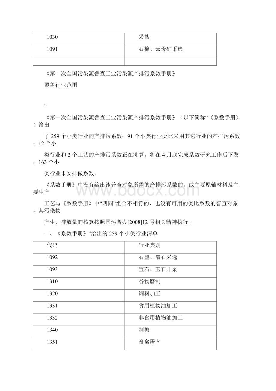 第一次全国污染源普查工业污染源产排污系数手册》.docx_第2页