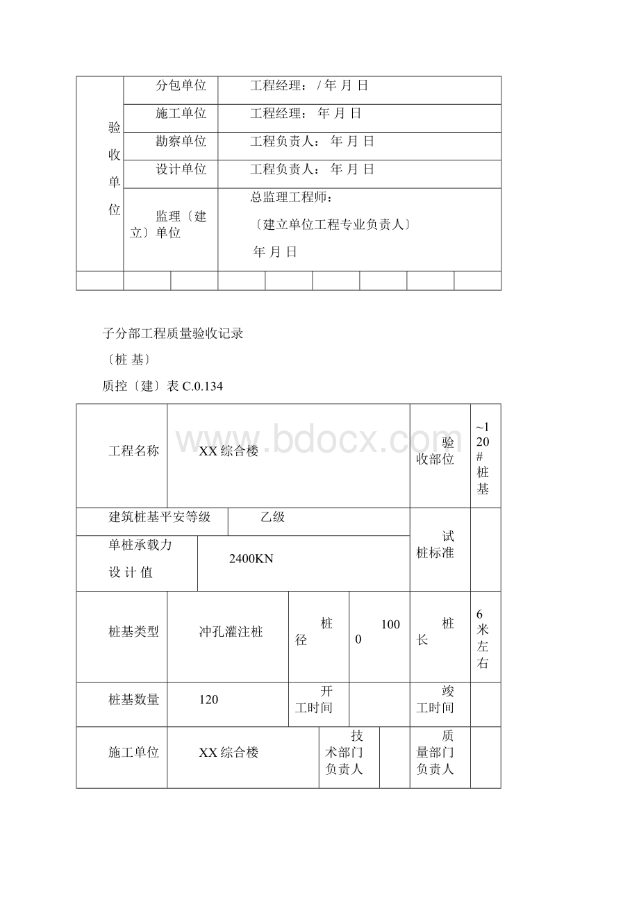 子分部工程质量验收记录全套专业.docx_第2页