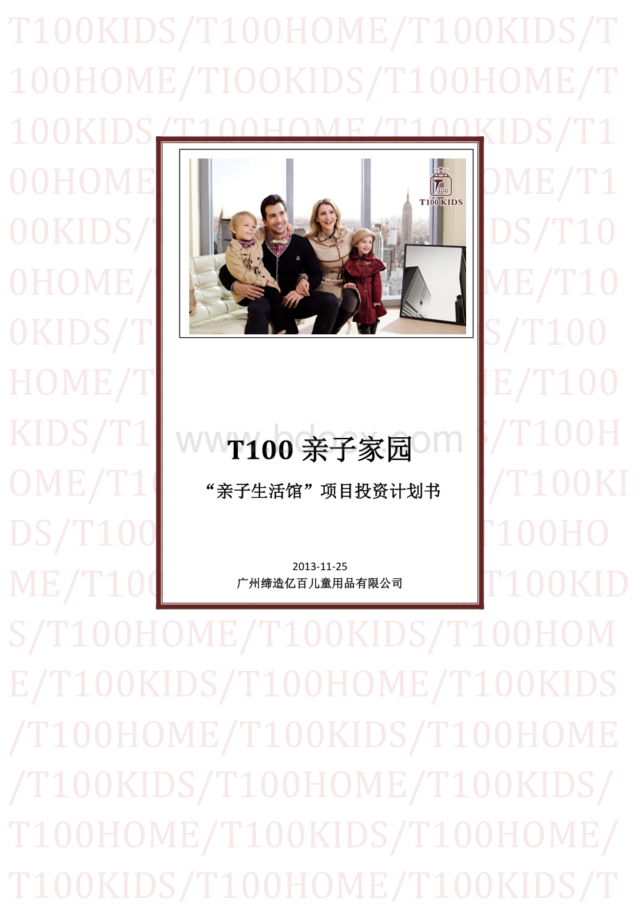 T100项目计划书.docx_第1页