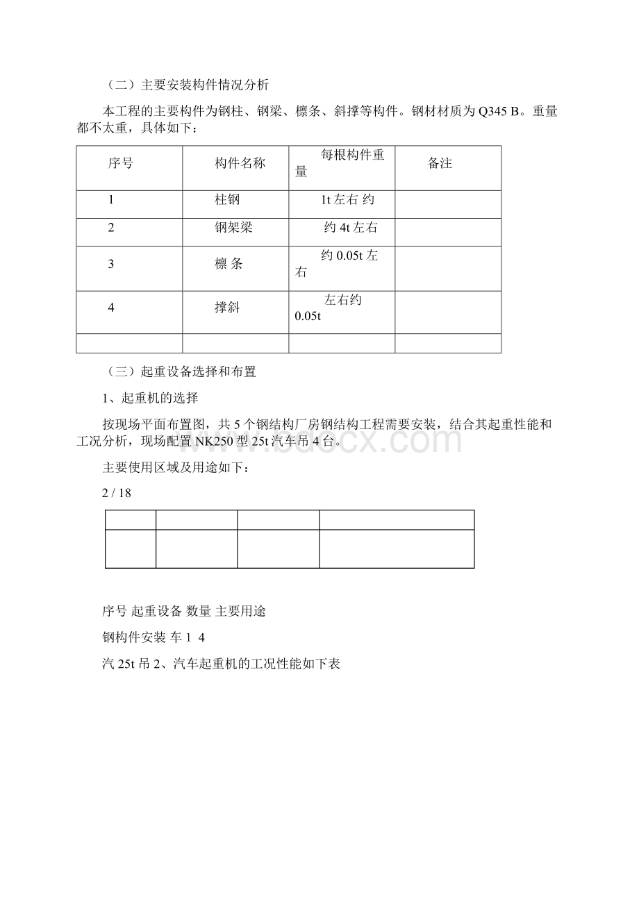 钢结构施工方案免费Word下载.docx_第2页