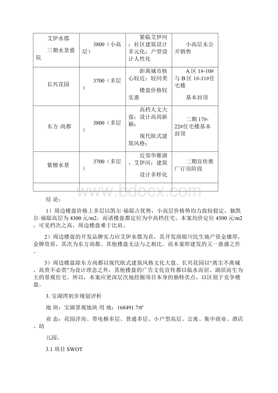 银川建发宝湖湾地产项目营销推广方案52DOCWord文档格式.docx_第3页