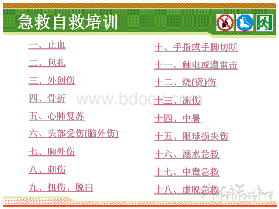 自救急救知识培训优质PPT.ppt_第2页