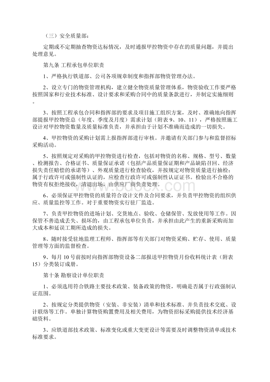 铁路工程甲控物资管理办法Word下载.docx_第3页