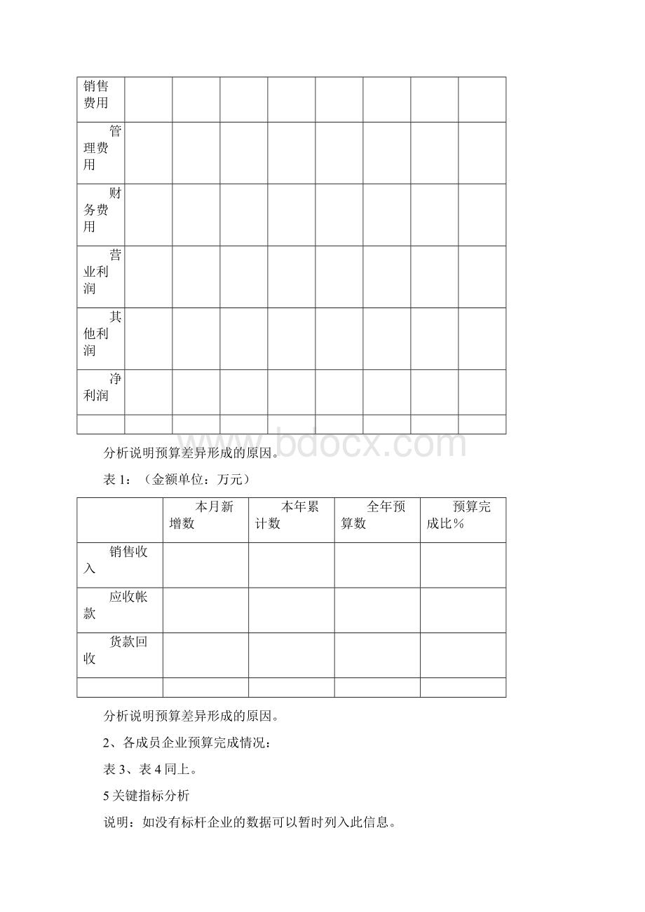 事业集团经营分析报告模板.docx_第3页