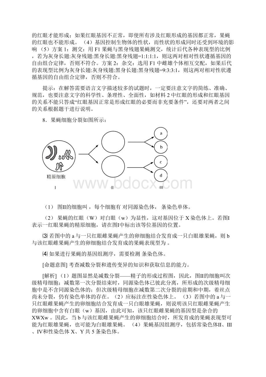 高一生物知识点综合复习检测题2Word文档格式.docx_第2页