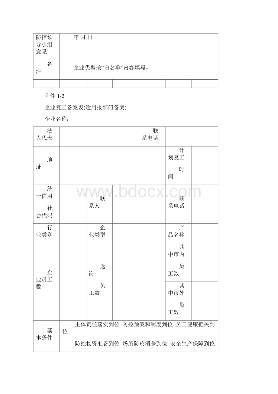 企业复工备案附件Word文档下载推荐.docx_第3页