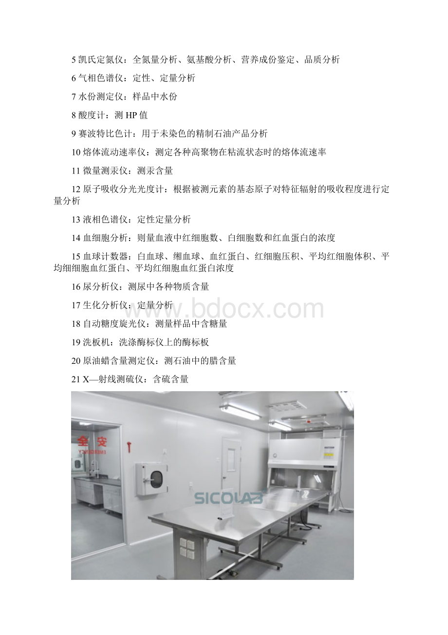 常见实验室仪器设备清单附实验室图精品文档.docx_第3页