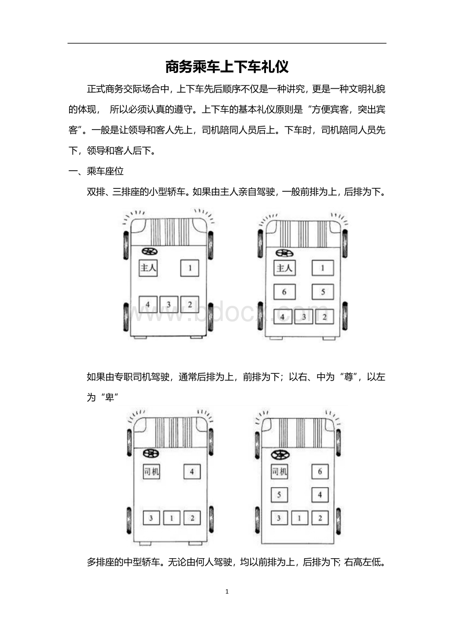 公司上下车礼仪.docx