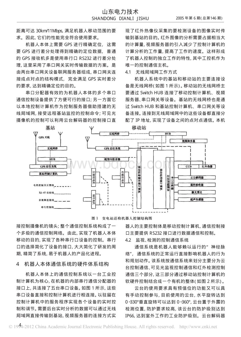 基于巡检机器人的通信控制系统设计与分析_精品文档.pdf_第2页