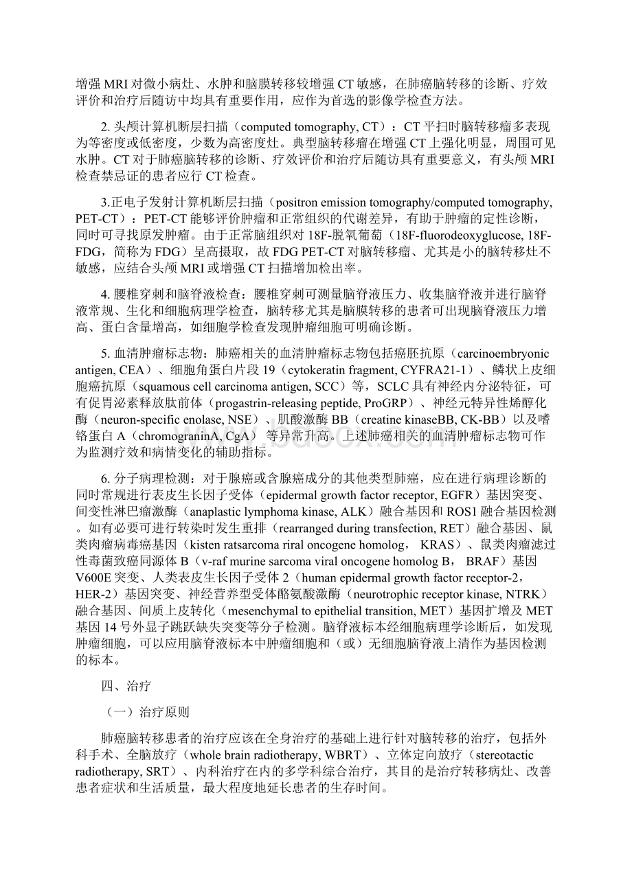 肺癌脑转移中国治疗指南版.docx_第3页