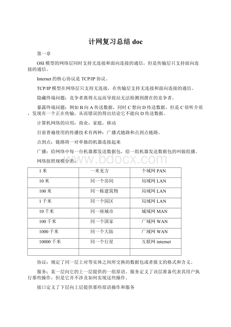 计网复习总结docWord格式文档下载.docx_第1页