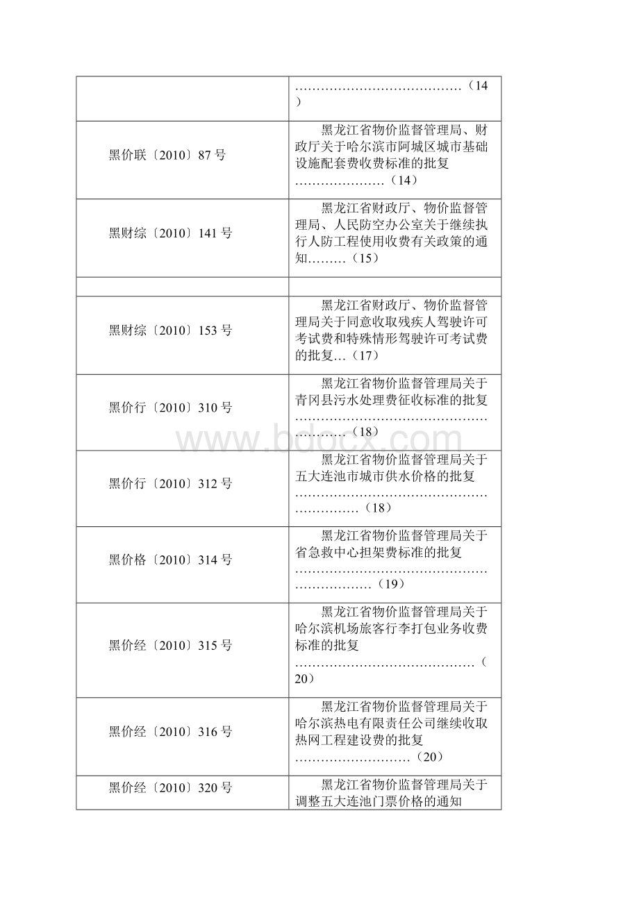 黑龙江价钱公报.docx_第3页