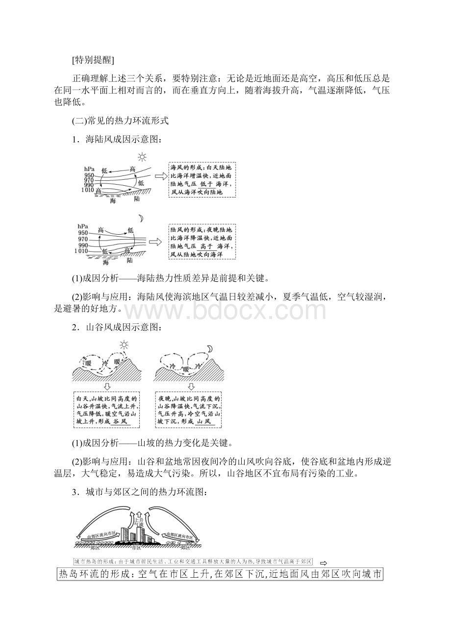 第一部分第二章 第二讲 热力环流Word下载.docx_第2页