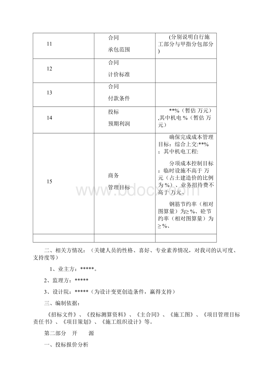 工程项目商务策划书Word文件下载.docx_第3页