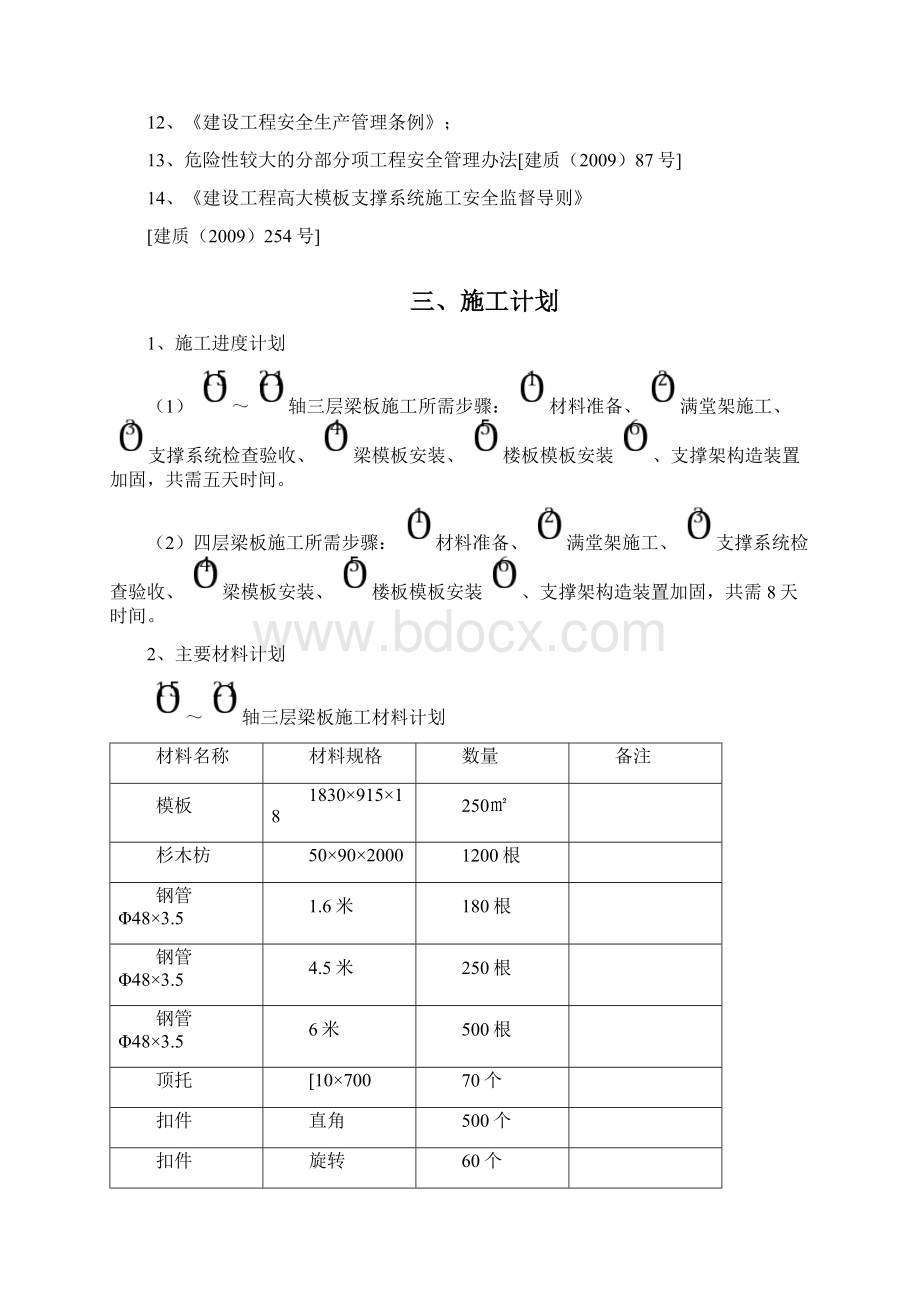 高大模板安全专项施工方案Word文档格式.docx_第3页