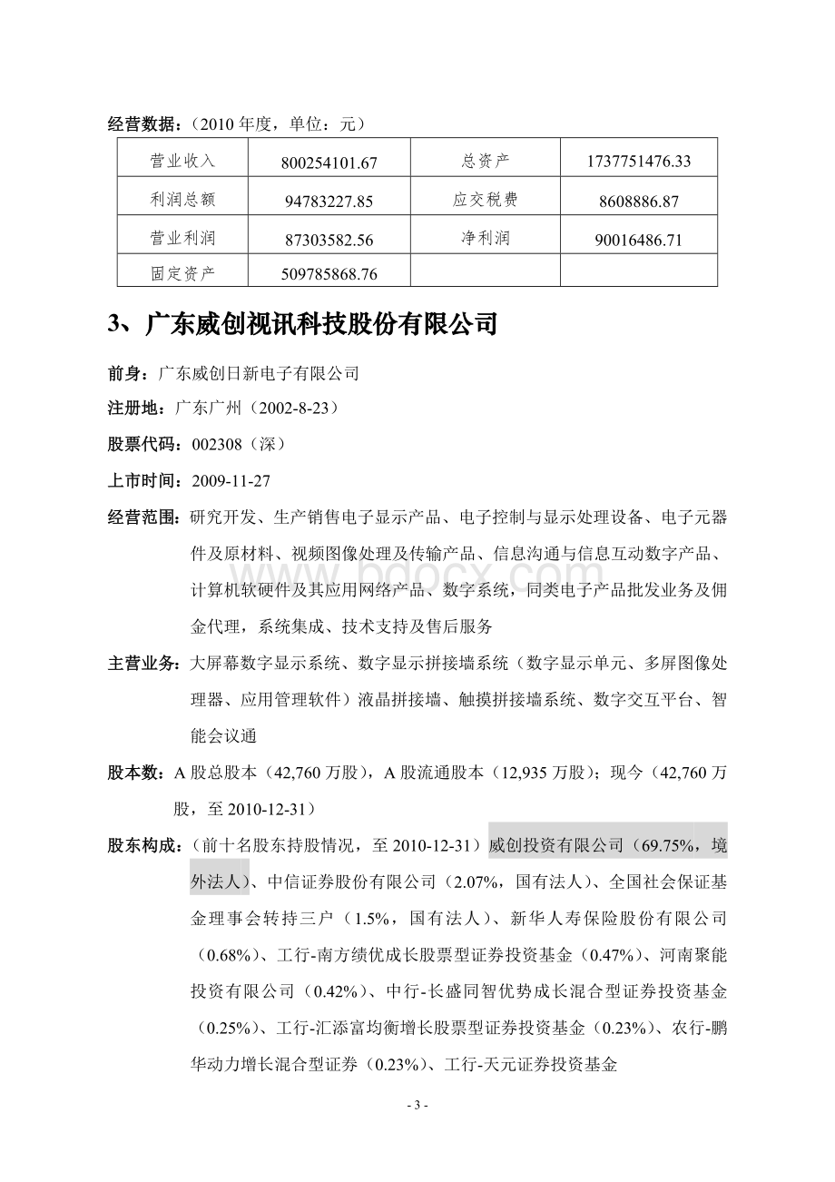 文化创意上市公司简要信息.doc_第3页