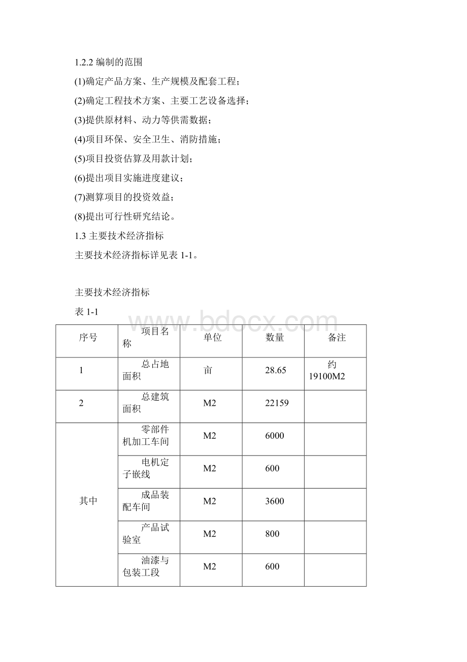 高效节能农用水泵电机产品生产线技术改造工程项目可行性研究报告.docx_第2页