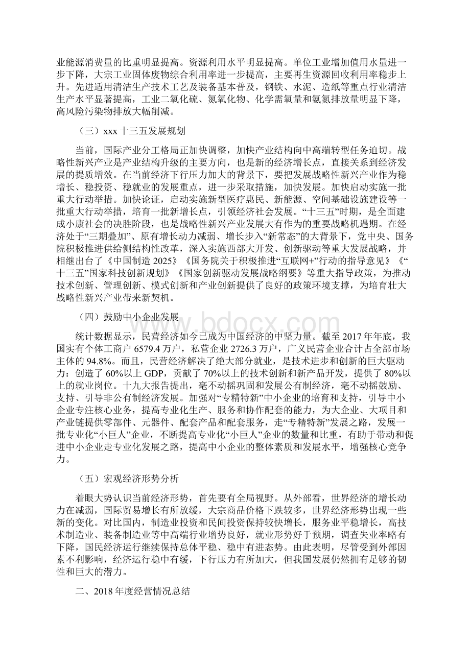 ABS树脂项目年终总结报告Word格式.docx_第2页