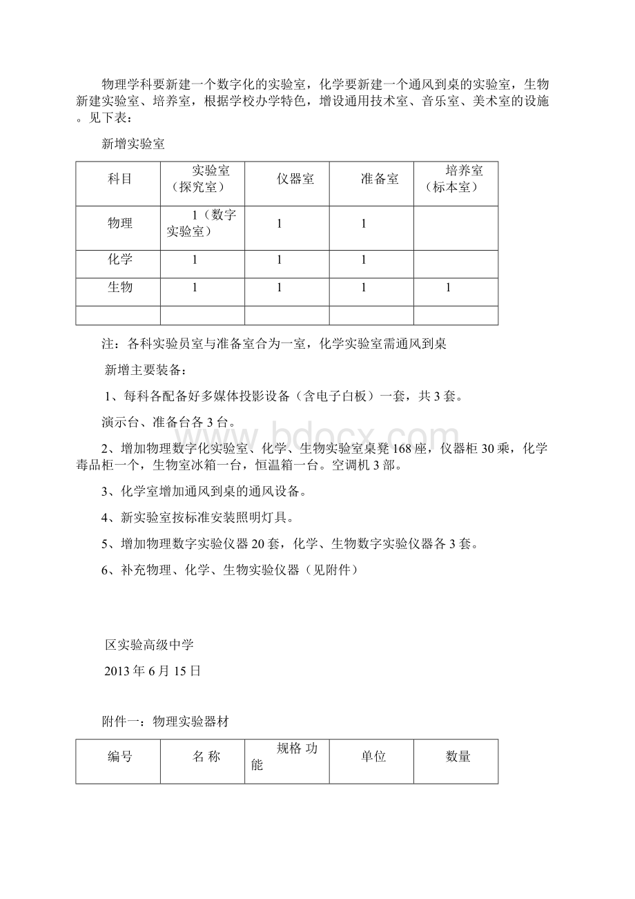 实验高中实验室建设规划方案Word下载.docx_第3页