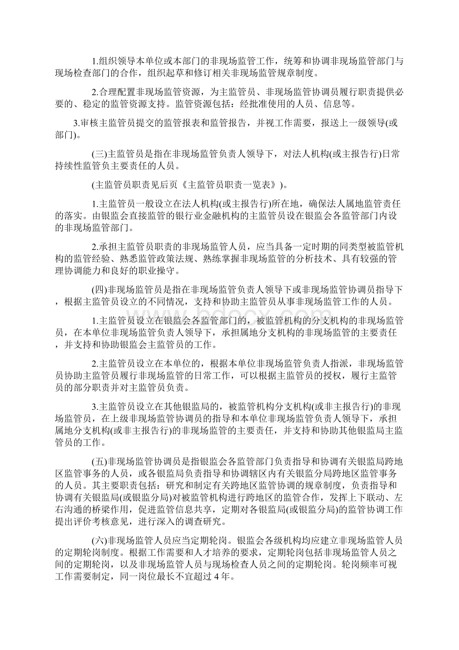 中国银行业监督管理委员会非现场监管指引Word文档下载推荐.docx_第2页