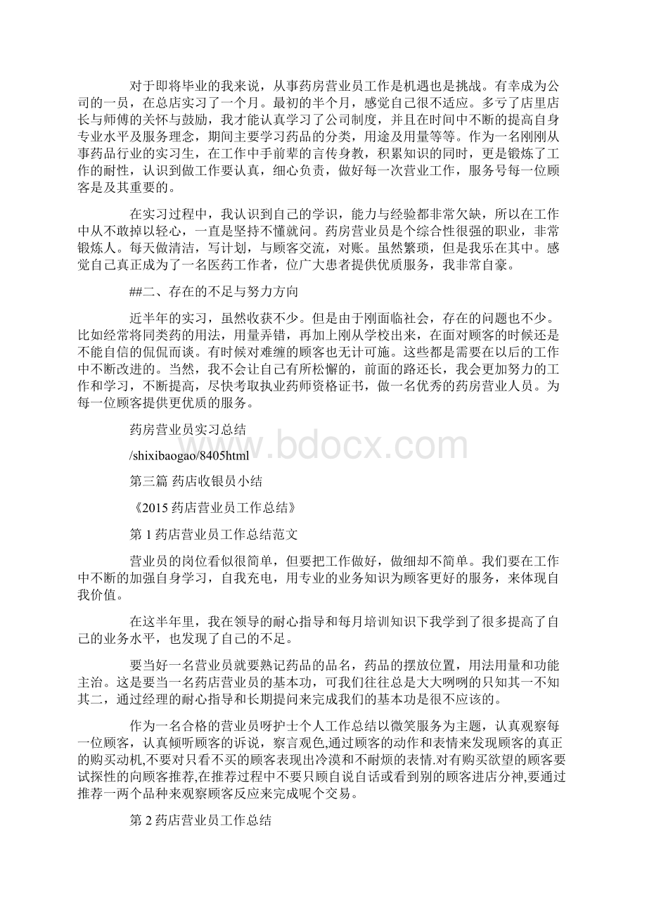 药店收银员小结文档格式.docx_第2页