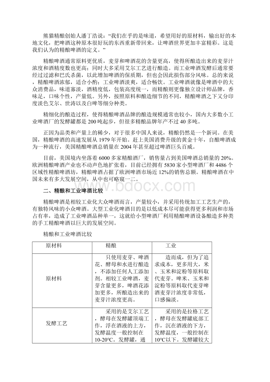 中国精酿啤酒行业目标市场选择策略研究及建议Word格式文档下载.docx_第3页