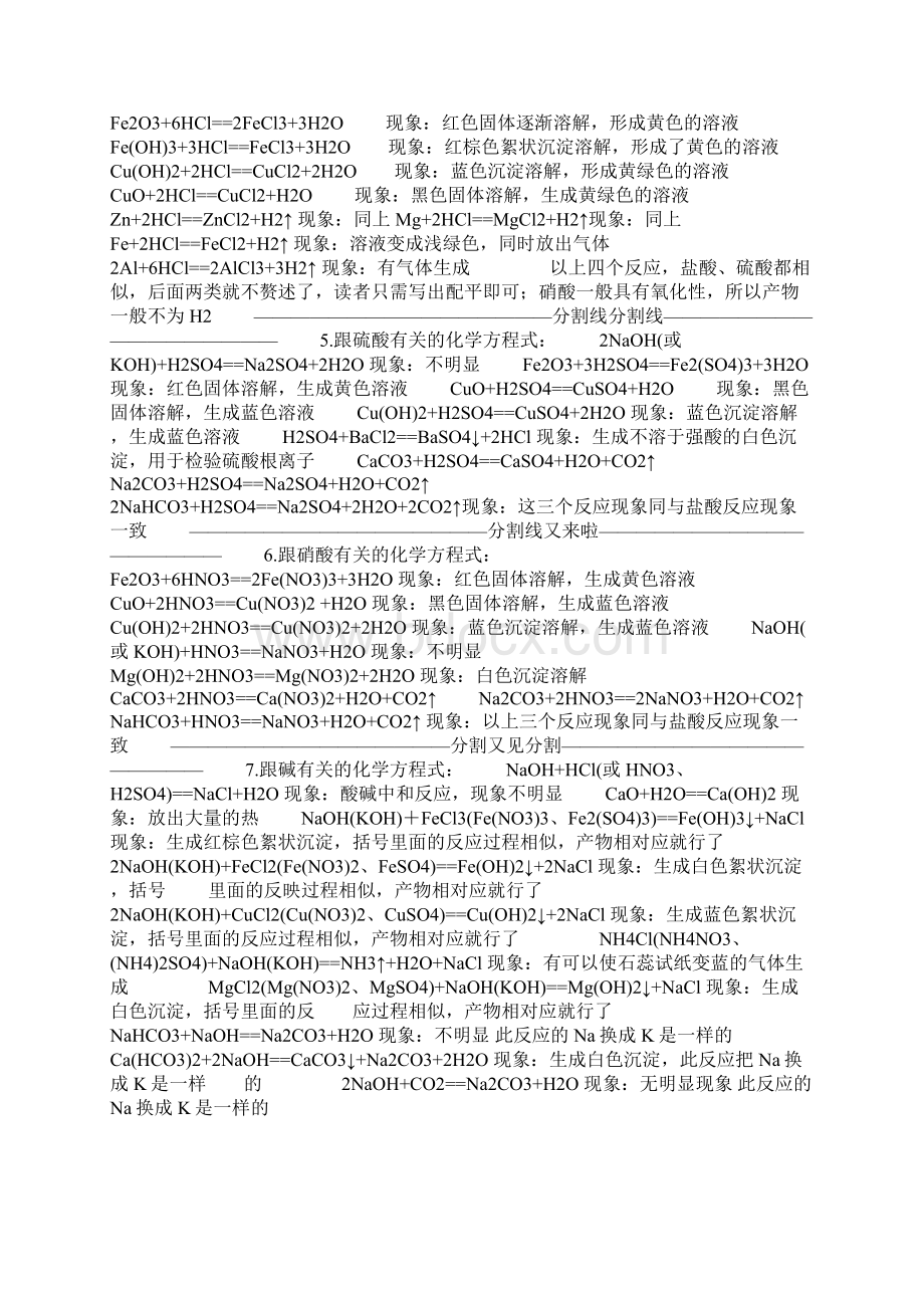 初三化学方程式大全.docx_第2页