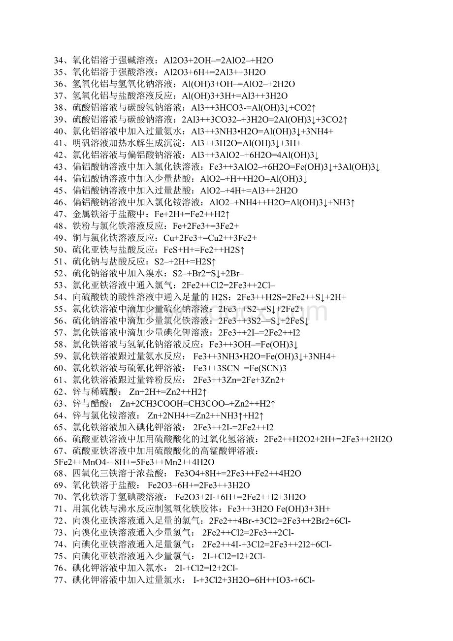 高中化学方程式大全最最.docx_第2页